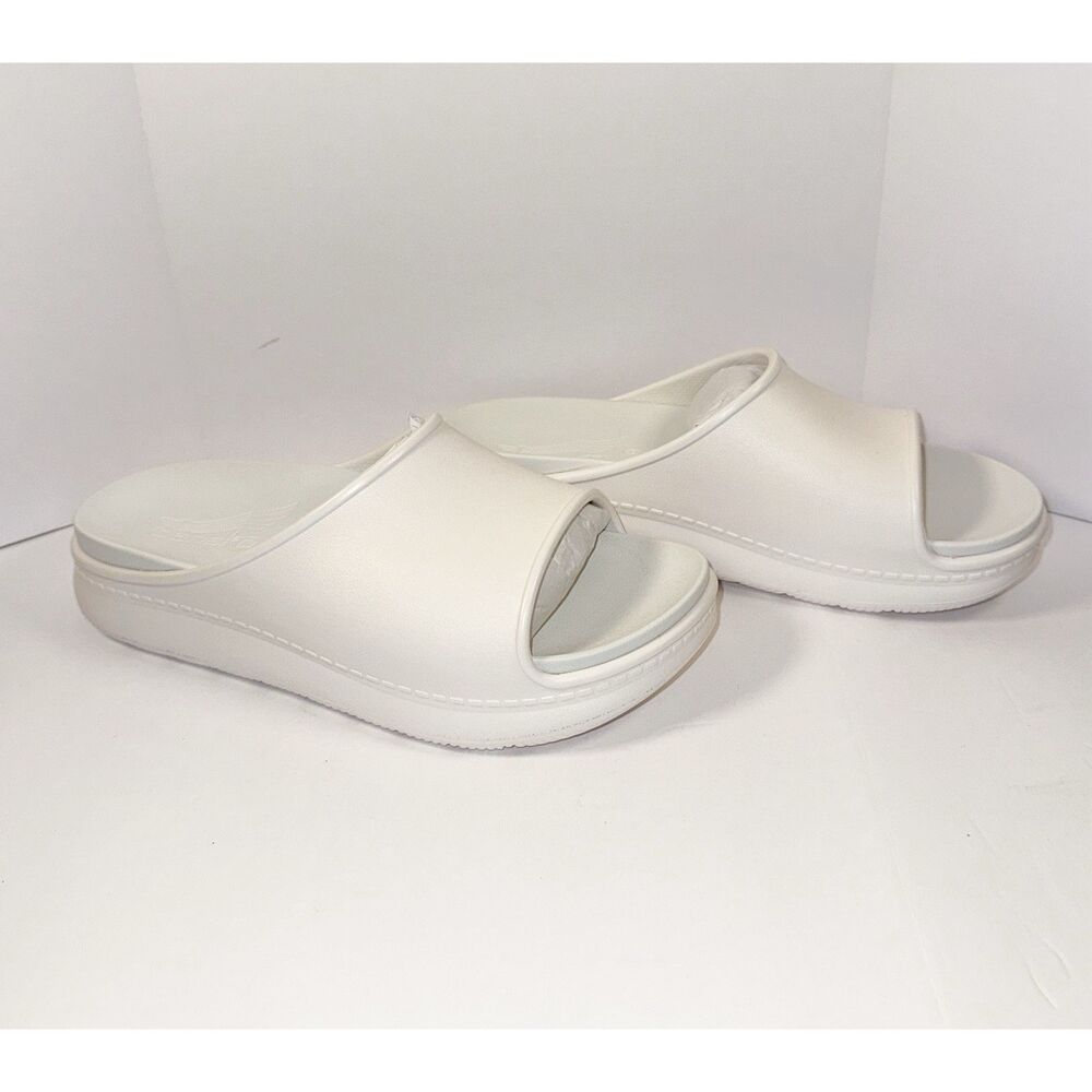 NEW Dansko Devyn Slide Sandals Molded White Cushioned Recovery Womens 42/11.5-12 - Picture 2 of 16